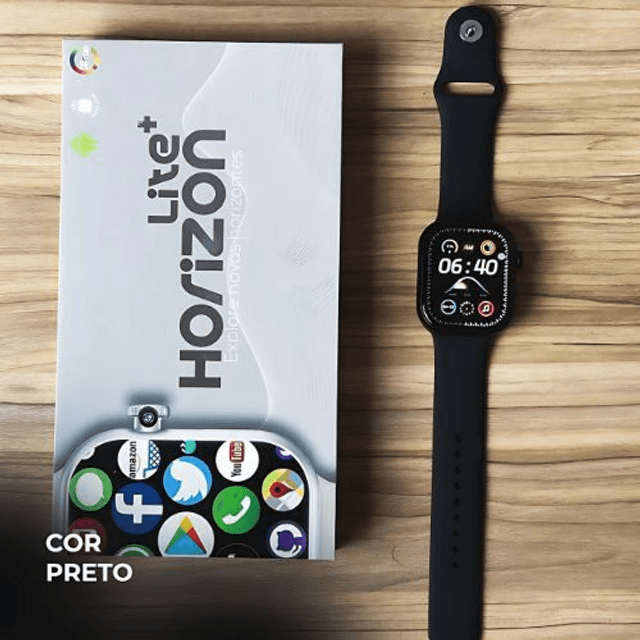 Horizon Lite + 4G Câmera Rotativa | 2GB + 16GB | Celular de Pulso Slim