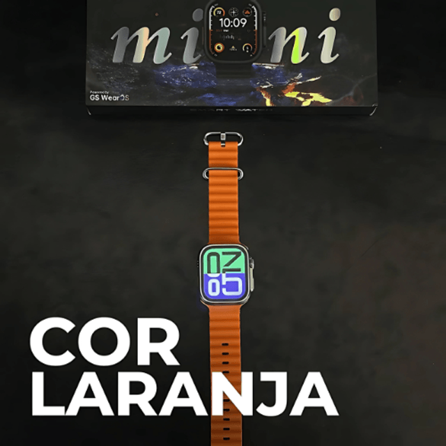 GS10 Ultra Mini|41mm| Watch face atualizadas Serie 10