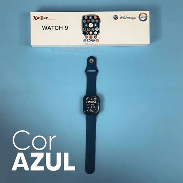 W59+ - Amoled 47mm Tradicional Microwear. Modelo com Função 2 Gestos