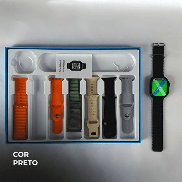 WS10-2 ULTRA | kit 7 pulseiras | toque duplo |segunda geração
