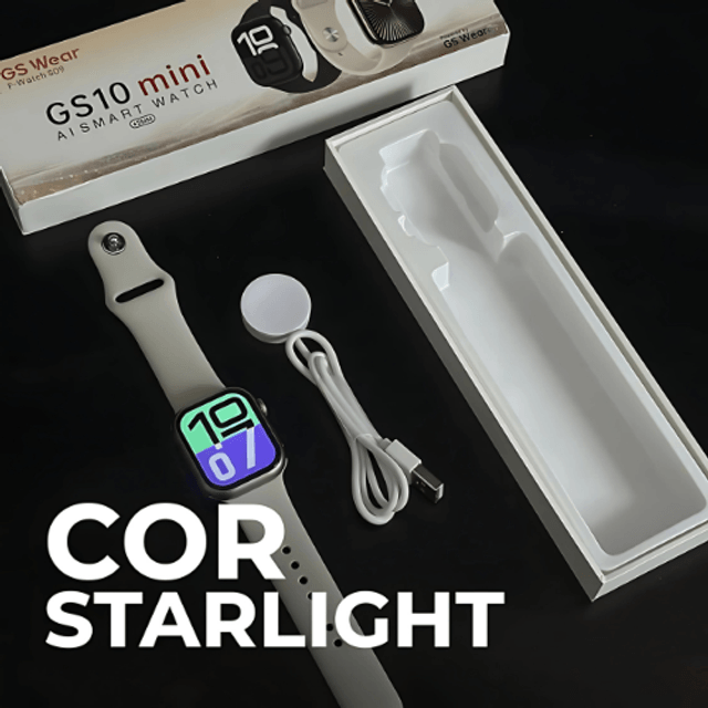 GS10 Mini|41mm| Watch face atualizadas Serie 10