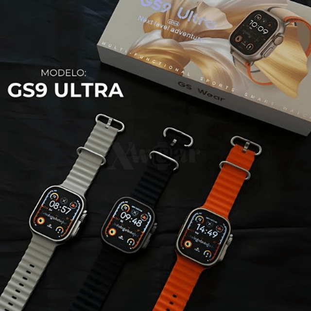 Gs9 Ultra - Série 9 Ultra 49mm + Pulseira de Silicone de Brinde
