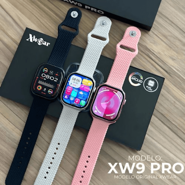 Xw9 Pro - Tradicional Com Tela Amoled E Cpu Dual Core + Função Dois Gestos