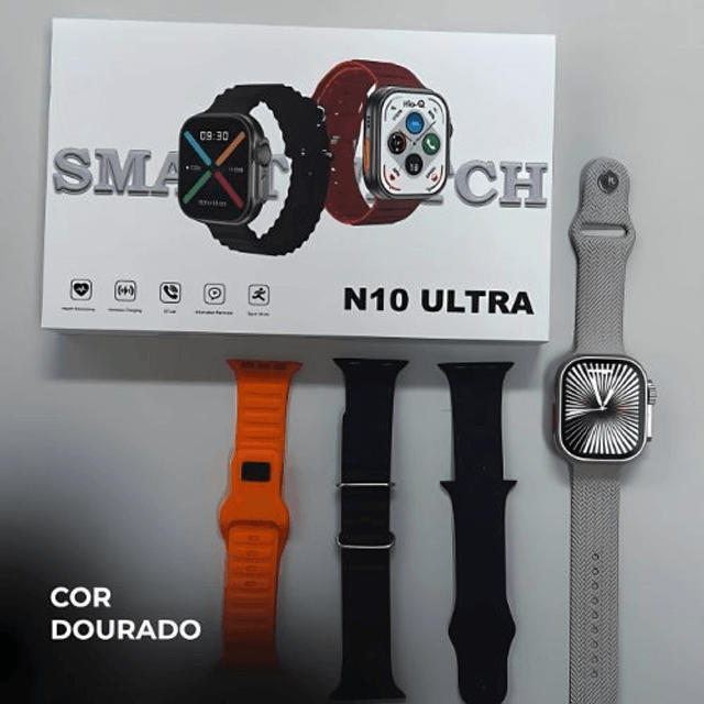 N10 Ultra 49mm | 4 Pulseiras
