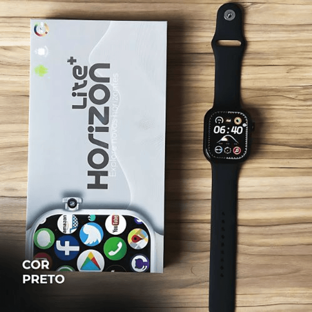 Horizon Lite + 4G Câmera Rotativa | 3GB + 32GB | Celular de Pulso Slim