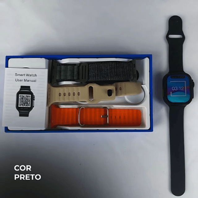 WS10-5 ULTRA | kit 5 pulseiras | toque duplo |segunda geração
