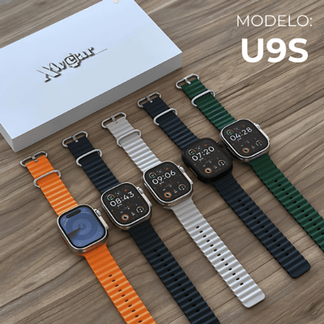 U9S - Modelo Microwear Custo-Benefício de 2°Geração + Pulseira de Silicone de Brinde 