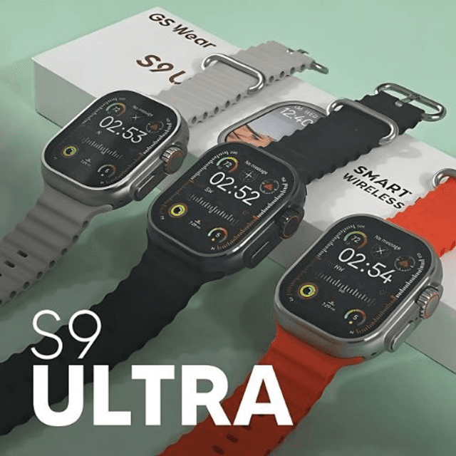 S9 Ultra - Série 9 Ultra Custo-benefício 49mm + Pulseira de Silicone de Brinde